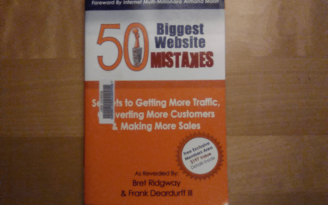 Book Review: 50 Biggest Website Mistakes